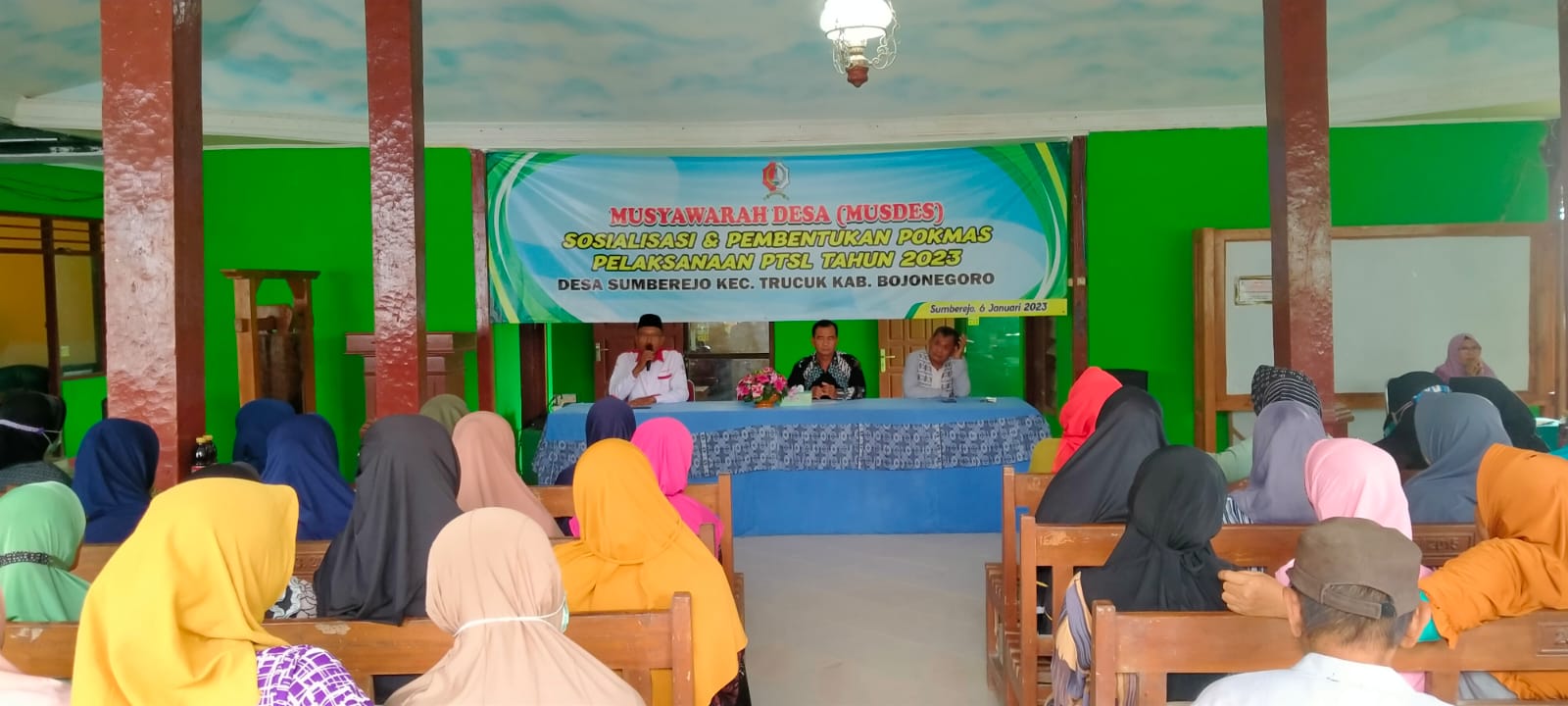 Musyawarah Desa (Musdes) Sosialisasi dan Pembentukan Pokmas PTSL tahun ...